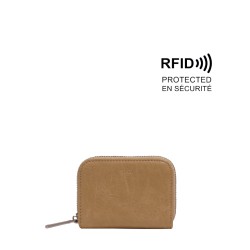 Iva Card Case - Light Khaki 